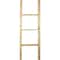 Ekena Millwork 15"W x 48"H x 3 1/2"D Vintage Farmhouse 3 Rung Ladder, Barnwood Decor Collection, Natural Barnwood DECR015X048X04LDRUF - alternate 2